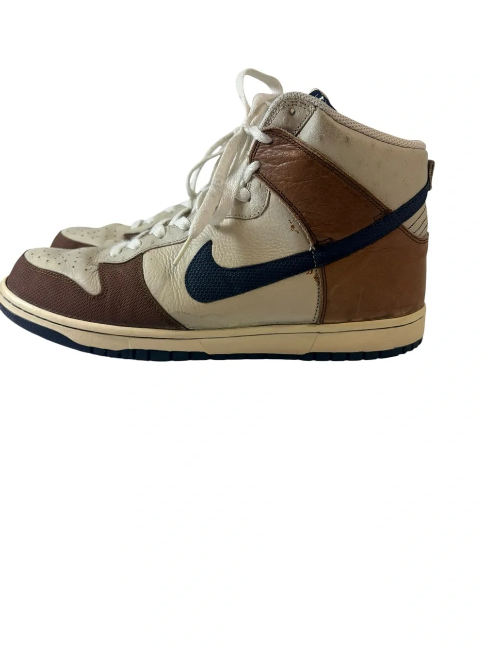 Nike Dunk High Premium “Baroque Brown” Sneakers Men’s Size 13 Vintage Y2K READ